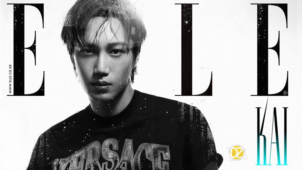 kai do Exo na capa da revista ELLE