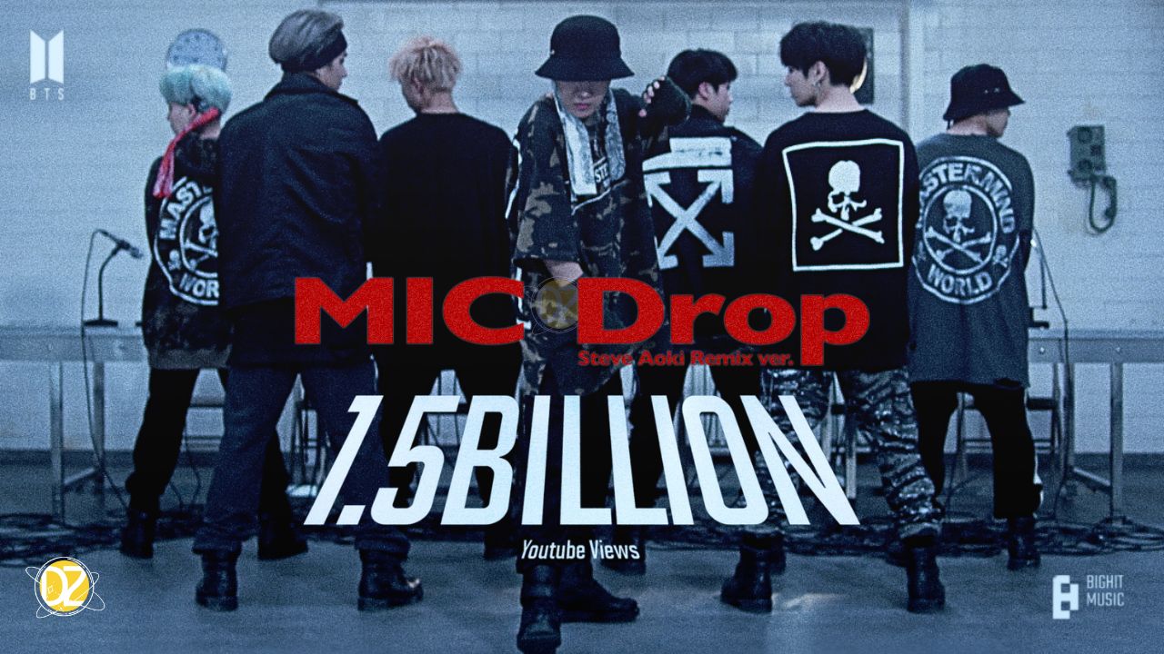 mic drop 1 bilhao e meio
