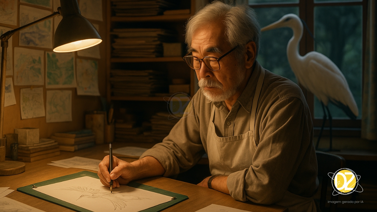 miyazaki e a garça
