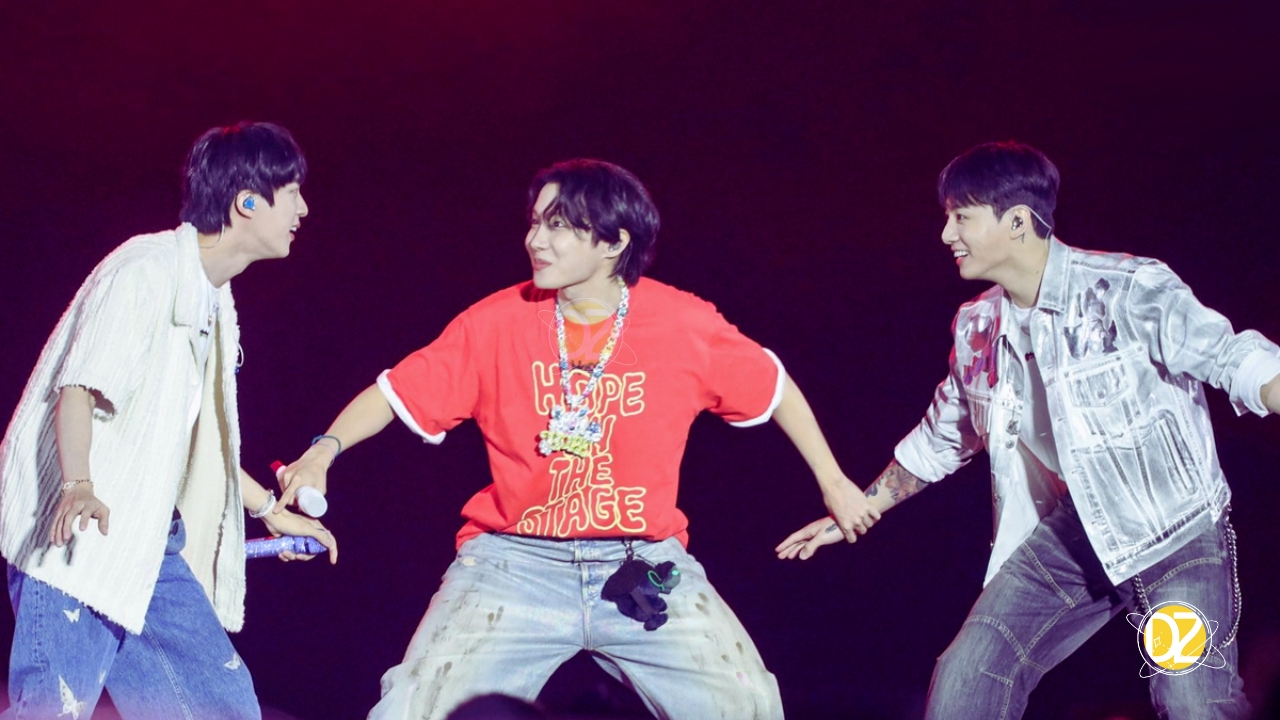 jin, j-hope e jk