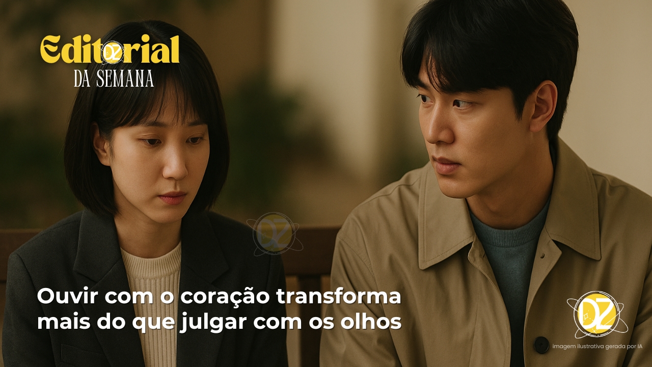 editorial da semana - ouvir com o coração