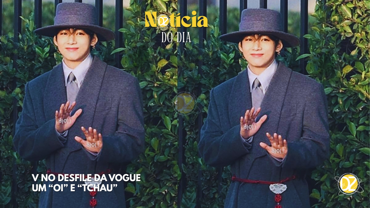 V BTS no Desfile da Vogue