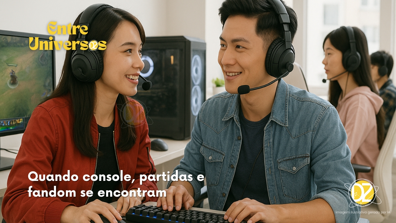 Quando console, partidas e fandom se encontram