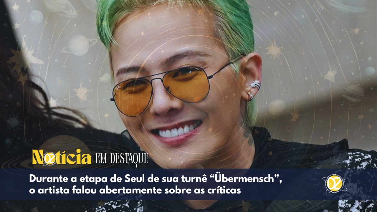 G-Dragon polemica sobre sua voz
