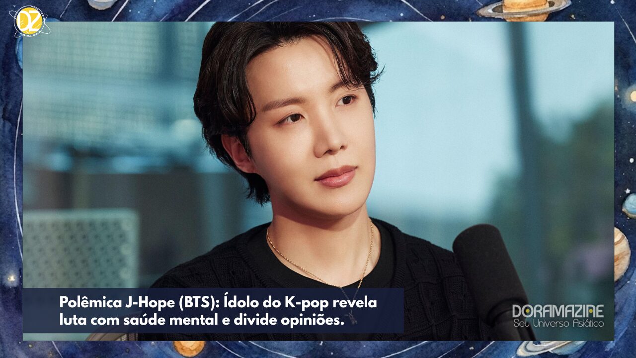Polêmica J-Hope (BTS): Ídolo do K-pop revela luta com saúde mental e divide opiniões de fãs e internautas.