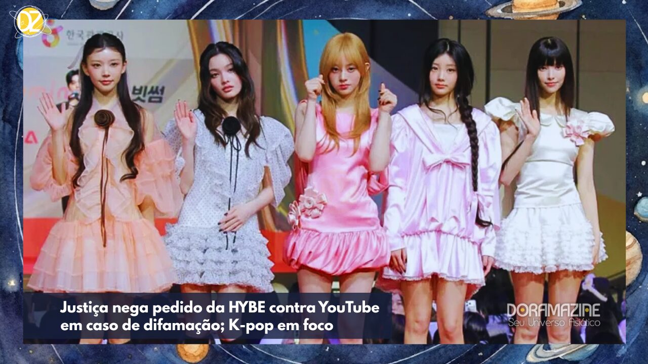 Justiça nega pedido da HYBE contra YouTube em caso de difamação; K-pop em foco