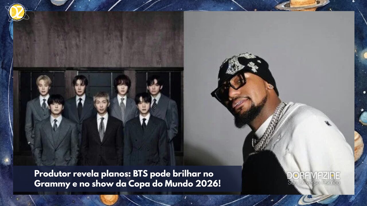 Grammy e Copa do Mundo 2026: BTS mira conquistas inéditas após vitória histórica no AMAs.