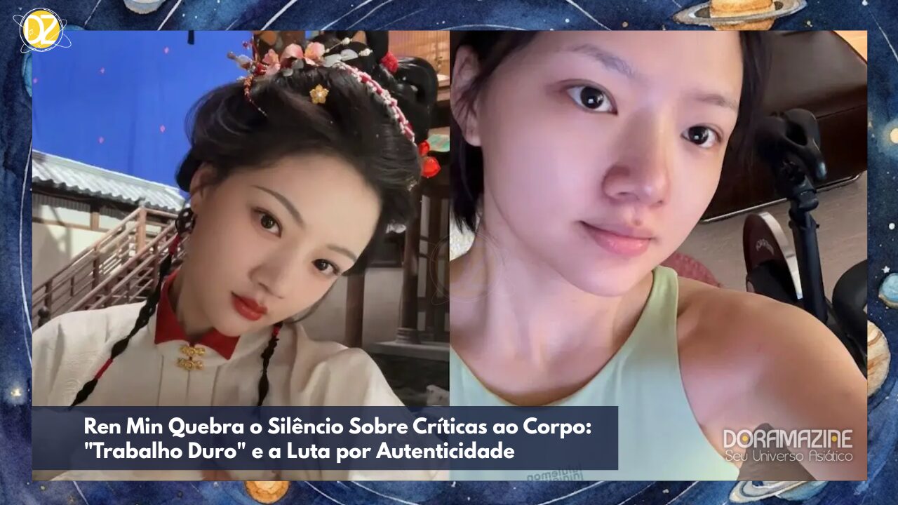 O Peso de Ren Min em Debate: Atriz Prioriza Saúde e Carreira em Resposta a Críticas Online