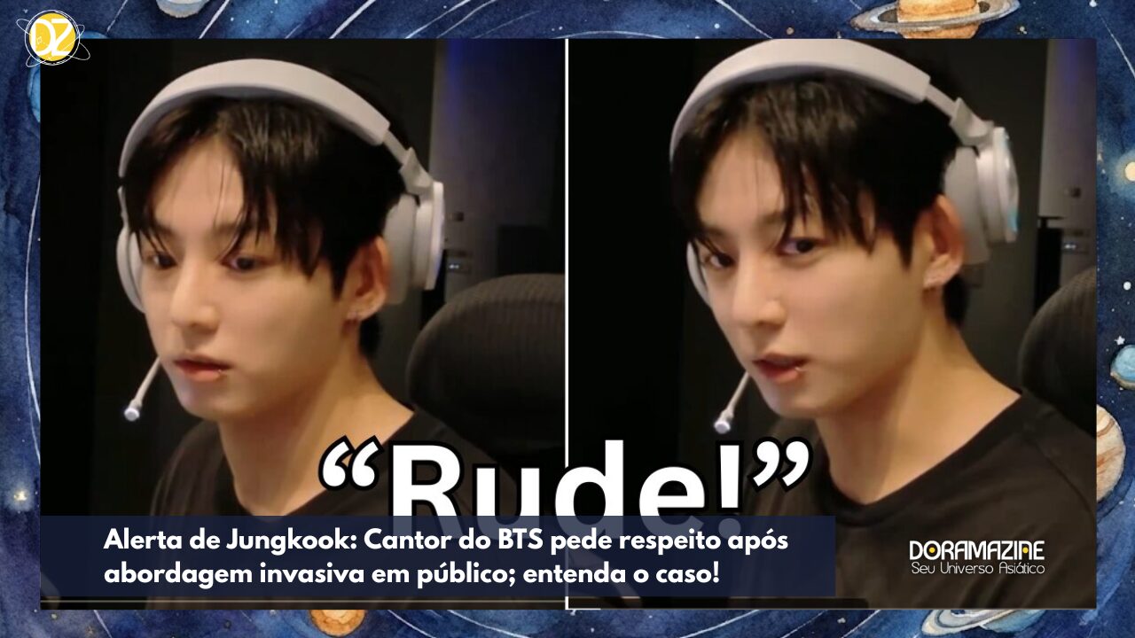 Alerta de Jungkook: Cantor do BTS pede respeito após abordagem invasiva em público; entenda o caso!
