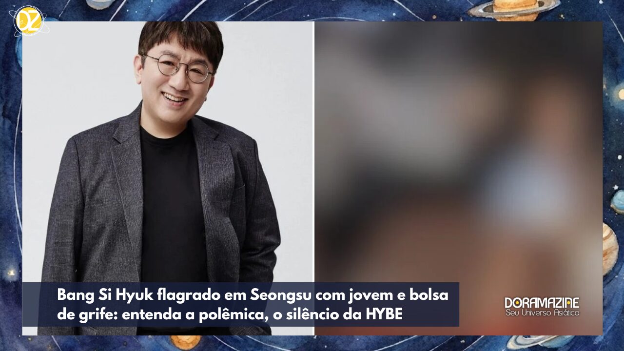 Bang Si Hyuk flagrado em Seongsu com jovem e bolsa de grife: entenda a polêmica, o silêncio da HYBE e como fãs e internautas reagiram ao caso