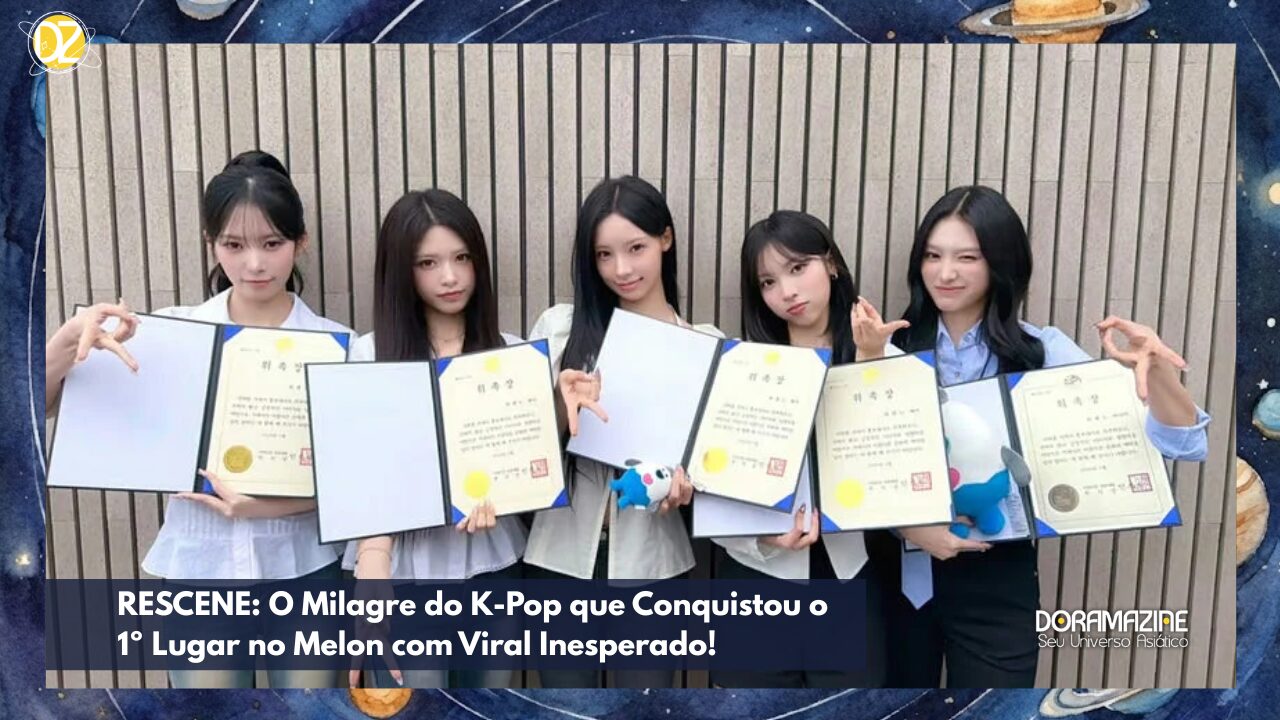 RESCENE: O Milagre do K-Pop que Conquistou o 1º Lugar no Melon com Viral Inesperado!
