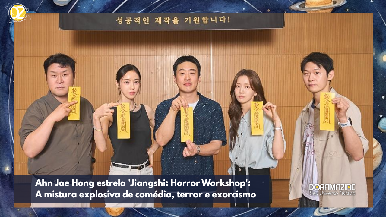 Ahn Jae Hong estrela 'Jiangshi: Horror Workshop': A mistura explosiva de comédia, terror e exorcismo que você vai amar!