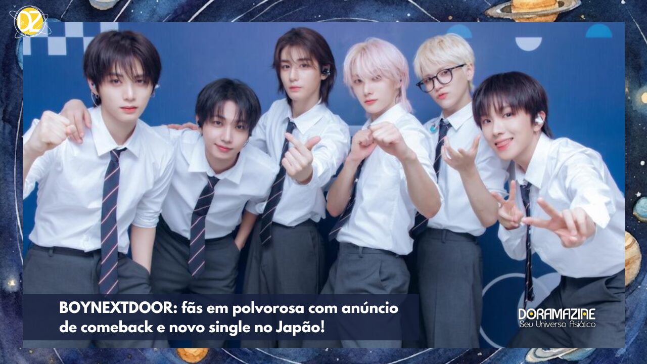BOYNEXTDOOR: fãs em polvorosa com anúncio de comeback e novo single no Japão!