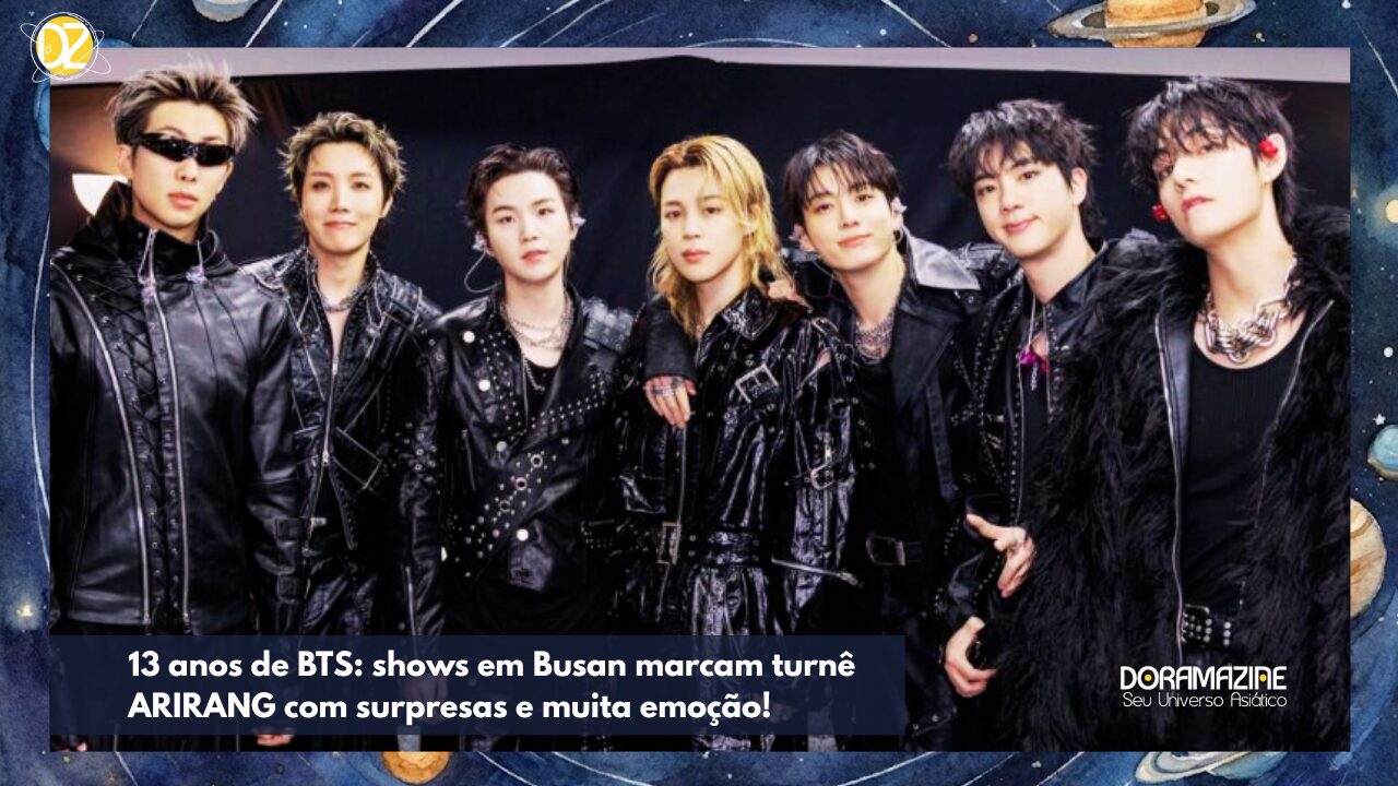 BTS Shows em Busan turnê ARIRANG