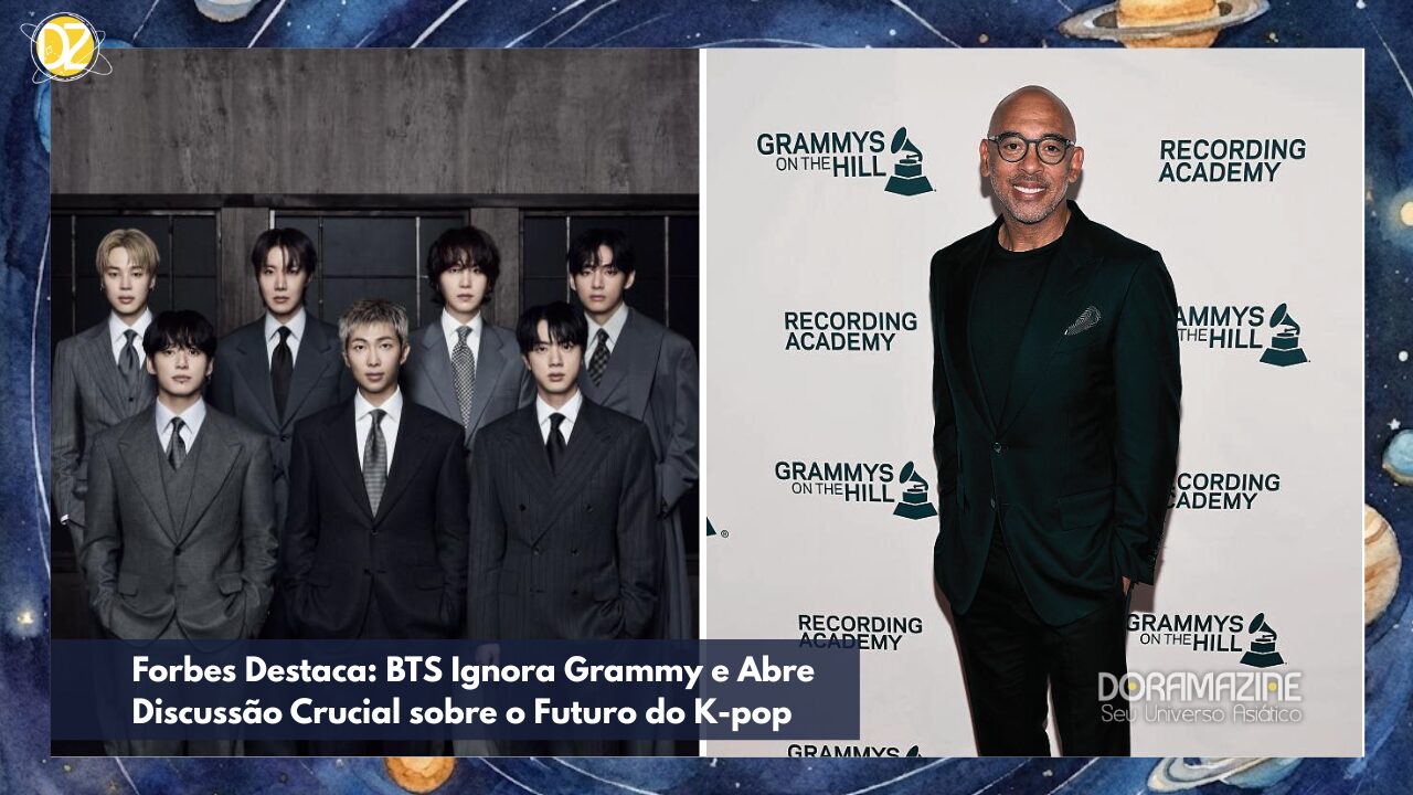 Forbes Destaca BTS em relação ao Grammy e Abre Discussão Crucial sobre o Futuro do K-pop
