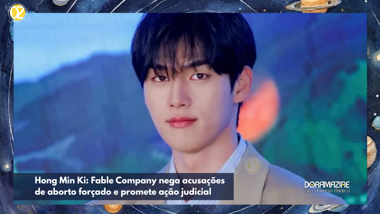 Hong Min Ki: Fable Company nega acusações de aborto forçado e promete ação judicial
