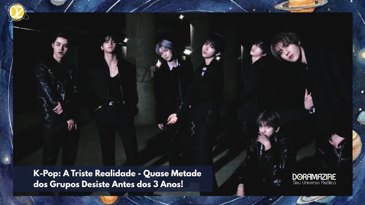 K-Pop: A Triste Realidade - Quase Metade dos Grupos Desiste Antes dos 3 Anos!