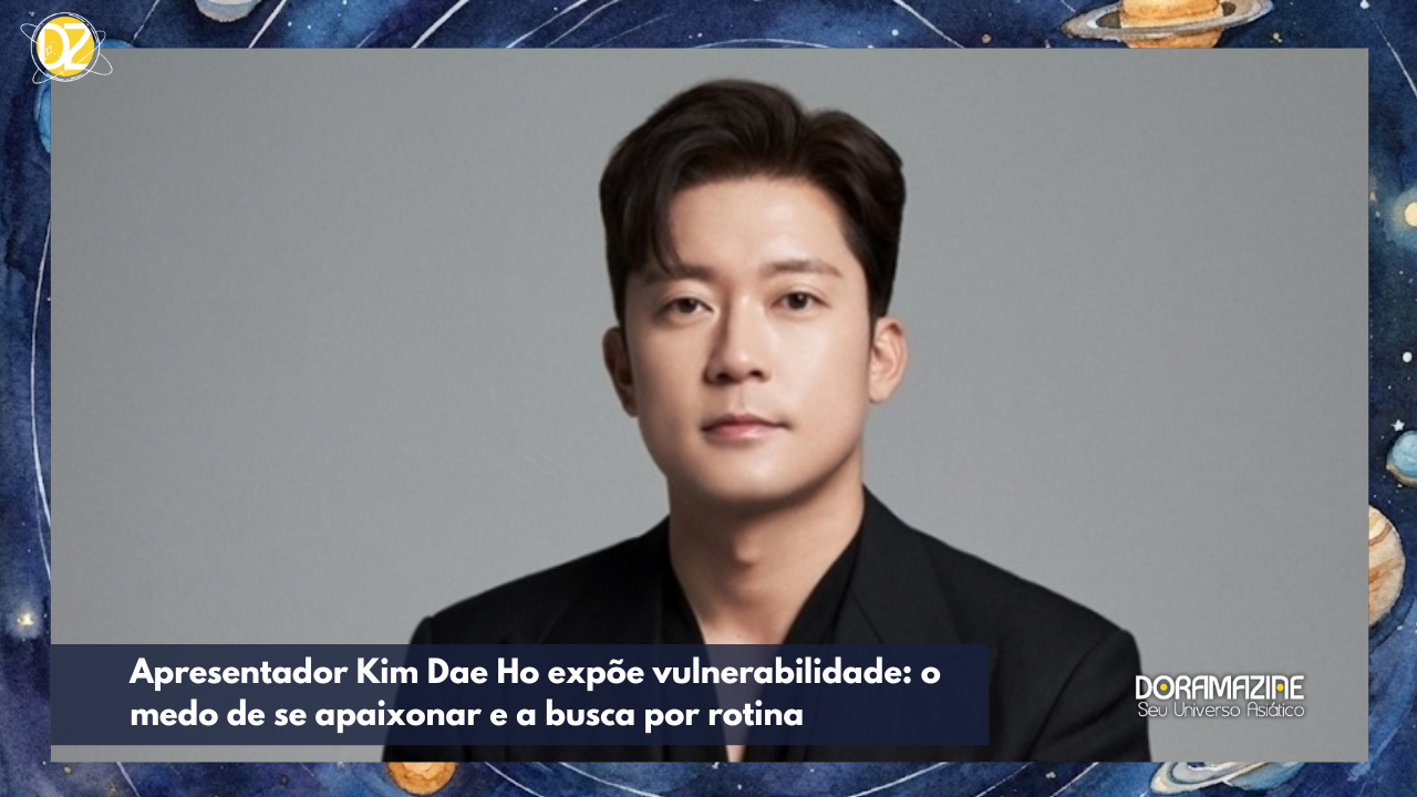 Apresentador Kim Dae Ho expõe vulnerabilidade: o medo de se apaixonar e a busca por rotina