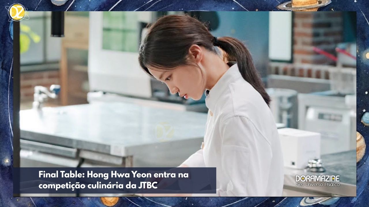 Hong Hwa Yeon como Choi Song Yi na cozinha