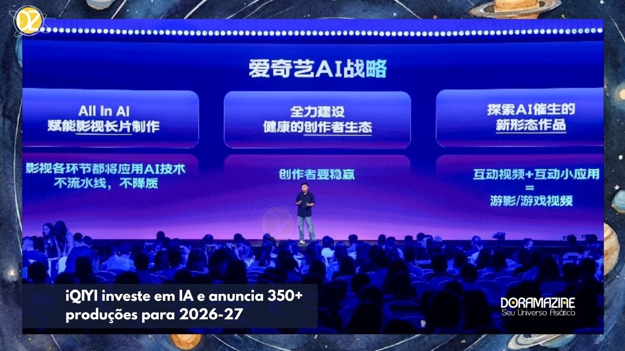 iQIYI investe em IA e anuncia 350+ produções para 2026-27
