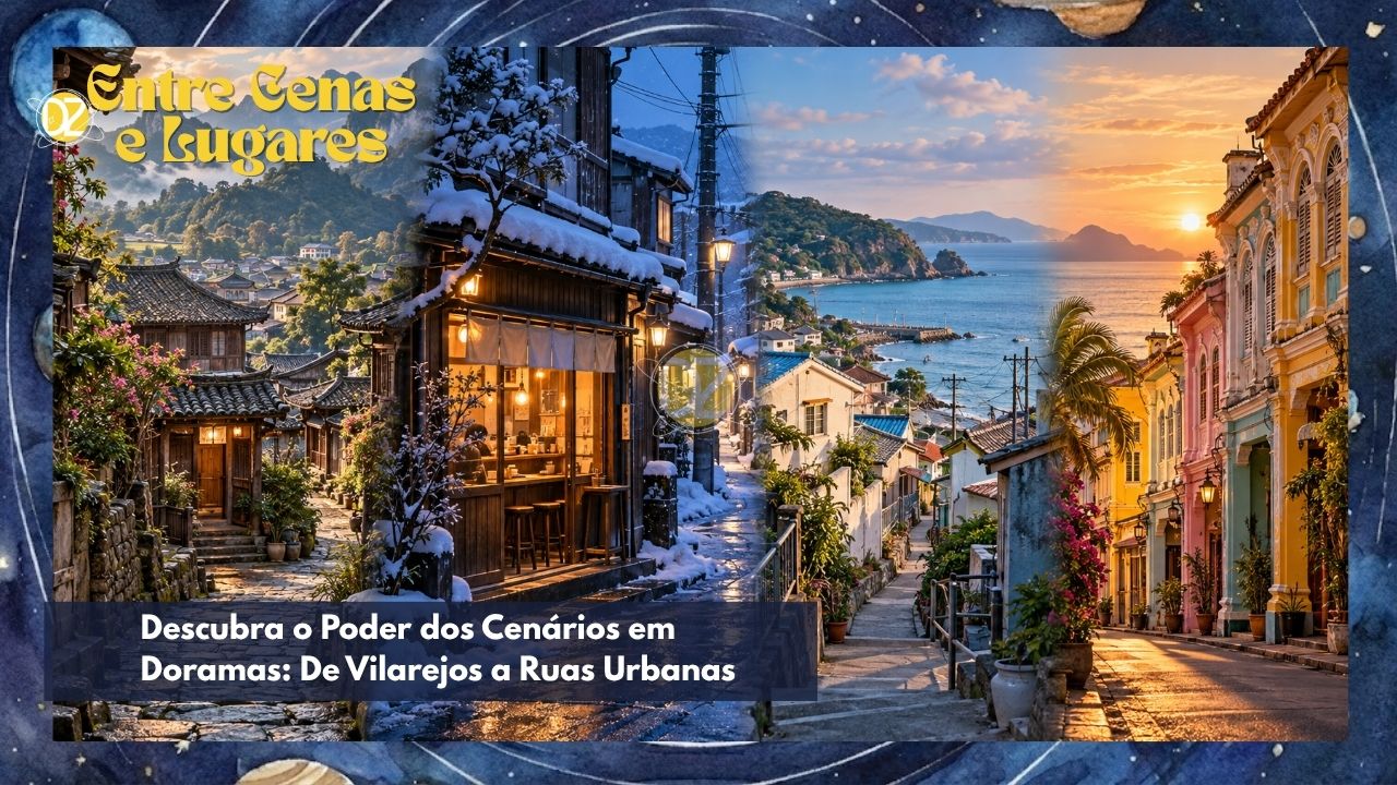 Descubra o Poder dos Cenários em Doramas: De Vilarejos a Ruas Urbanas